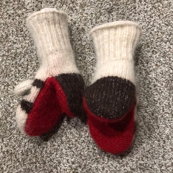 Knit monkey mitts - Picture 3 of 3